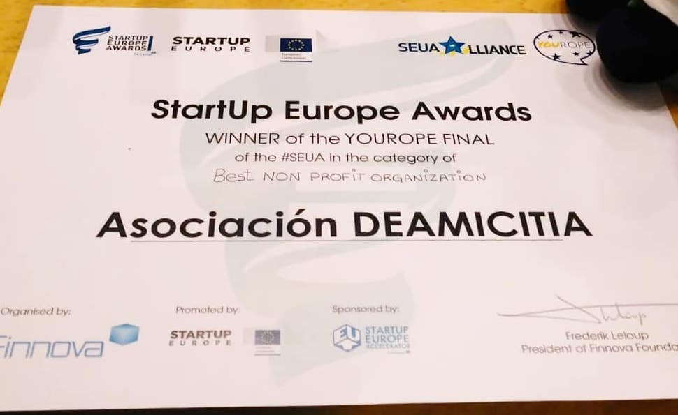 StartUp Europe Awards Winner